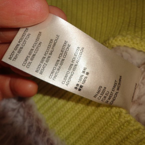 NWOT FREE PEOPLE Fuzzy Mock Neck Hooded Sweater Jacket XS - Picture 15 of 16